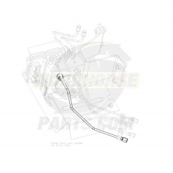 W0010602  -  Hose Asm - Brake Pressure Modulator Valve In, Front  (primary)